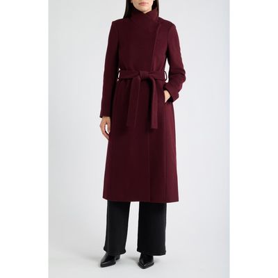 Sam Edelman Sam Edelman Stand Collar Wrap Coat