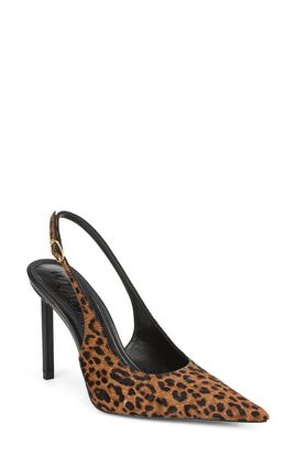 Sam Edelman Sam Edelman Tegan Genuine Calf Hair Slingback Pump