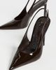 Sam Edelman Sam Edelman Tegan Patent Leather Pumps Rich Chocolate - 5