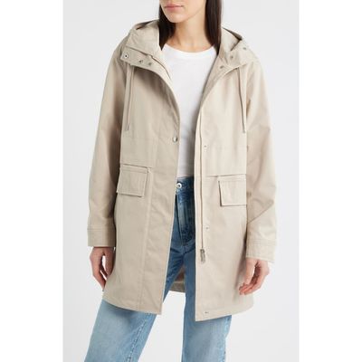 Sam Edelman Sam Edelman Water Repellent Hooded Jacket