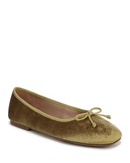 Sam Edelman Sam Edelman Women's Alie Velvet Ballet Flats