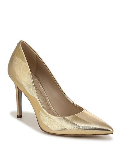 Sam Edelman Sam Edelman Women's Hazel Pointed Toe Leather Pumps