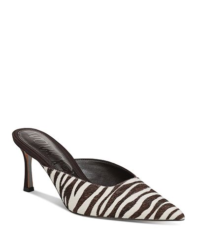 Sam Edelman Sam Edelman Women's Margeaux Calf Hair Pointed Toe Mules