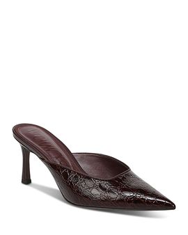 Sam Edelman Sam Edelman Women's Margeaux Leather Pointed Toe Mules