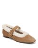 Sam Edelman Sam Edelman Women's Michaela Faux Fur Trim Mary Jane Flats - 1