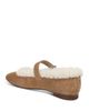 Sam Edelman Sam Edelman Women's Michaela Faux Fur Trim Mary Jane Flats - 5