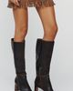 Sam Edelman Sylvia Leather Moto Boots - 4