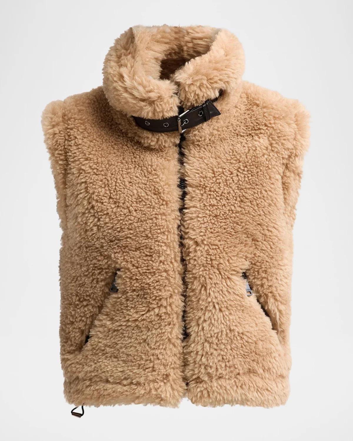 SAM Funnel Collar Sherpa Vest