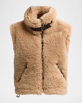 SAM Funnel Collar Sherpa Vest