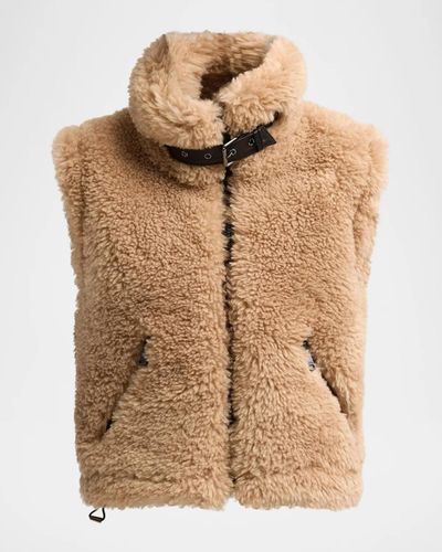 SAM Funnel Collar Sherpa Vest