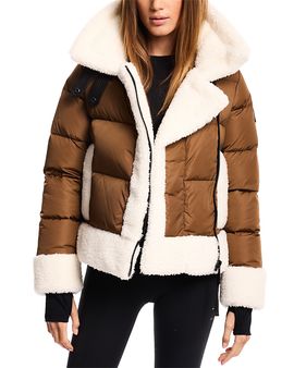 Sam. Sam. Bianca Sherpa Trim Down Jacket