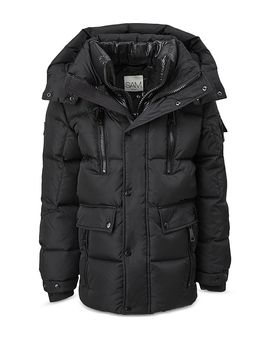 Sam. Sam. Boys' Matte Element Hooded Down Parka