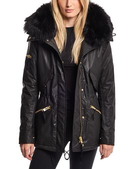 Sam. Sam. Devon Shearling Trim Parka