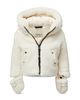 Sam. Sam. Unisex Snowball Faux Shearling Hooded Down Jacket - 2