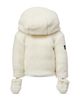 Sam. Sam. Unisex Snowball Faux Shearling Hooded Down Jacket - 4