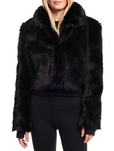 SAM. Women's Brandi Faux-Fur Bolero Jacket