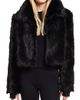 SAM. Women's Brandi Faux-Fur Bolero Jacket - 2