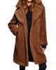 SAM. Women's Sherpa Leather-Trimmed Coat - 2