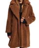 SAM. Women's Sherpa Leather-Trimmed Coat - 3