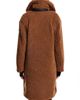 SAM. Women's Sherpa Leather-Trimmed Coat - 7