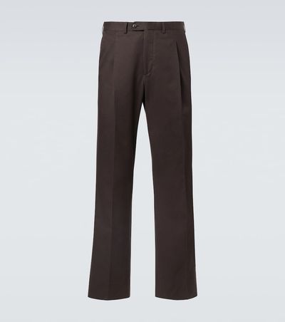 Saman Amel Saman Amel Amo cotton and cashmere straight pants