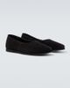 Saman Amel Saman Amel City suede slip-on shoes - 5