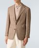 Saman Amel Saman Amel Prince of Wales check alpaca blazer - 3