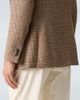 Saman Amel Saman Amel Prince of Wales check alpaca blazer - 6