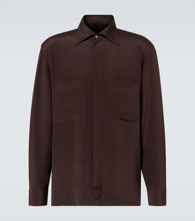 Saman Amel Saman Amel Silk shirt