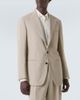 Saman Amel Saman Amel Single-breasted linen suit jacket - 3