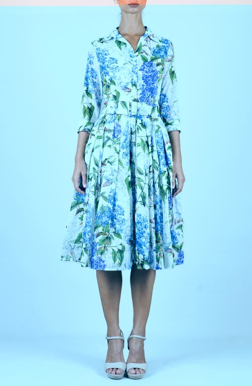 SAMANTHA SUNG SAMANTHA SUNG Lilac Heaven New Midi Shirtdress