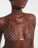 Same Same Beaded polka-dot bikini top - 4