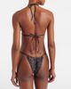 Same Same Beaded printed bikini top - 3