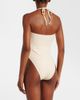 Same Same Floral-appliqué cutout swimsuit - 3