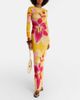 Same Same Floral mesh maxi dress - 2