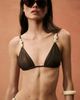 SAME SAME for FWRD Stone Strap Triangle Bikini Top - 2