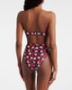 Same Same Knotted printed bandeau bikini top - 3