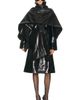 SAME SAME Leather Wrap Cape - 4