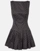 Same Same Polka-dot cotton poplin minidress - 1