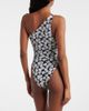 Same Same Printed one-shoulder swimsuit - 3