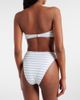 Same Same Rose floral-appliquÃ© bandeau bikini top - 3