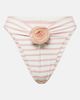 Same Same Rose floral-appliqué bikini bottoms - 1