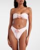 Same Same Rose floral-appliqué bikini bottoms - 2