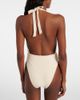 Same Same Rosette floral-appliquÃ© swimsuit - 3