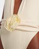 Same Same Rosette floral-appliquÃ© swimsuit - 5