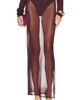 SAME SAME Ruched Knit Maxi Skirt - 1