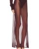 SAME SAME Ruched Knit Maxi Skirt - 2