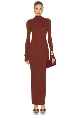 SAME SAME Shimmer Mockneck Dress
