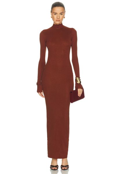 SAME SAME Shimmer Mockneck Dress