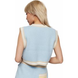 Samii Ryan Samii Ryan Smiley® Wimbeldon Knit Vest
